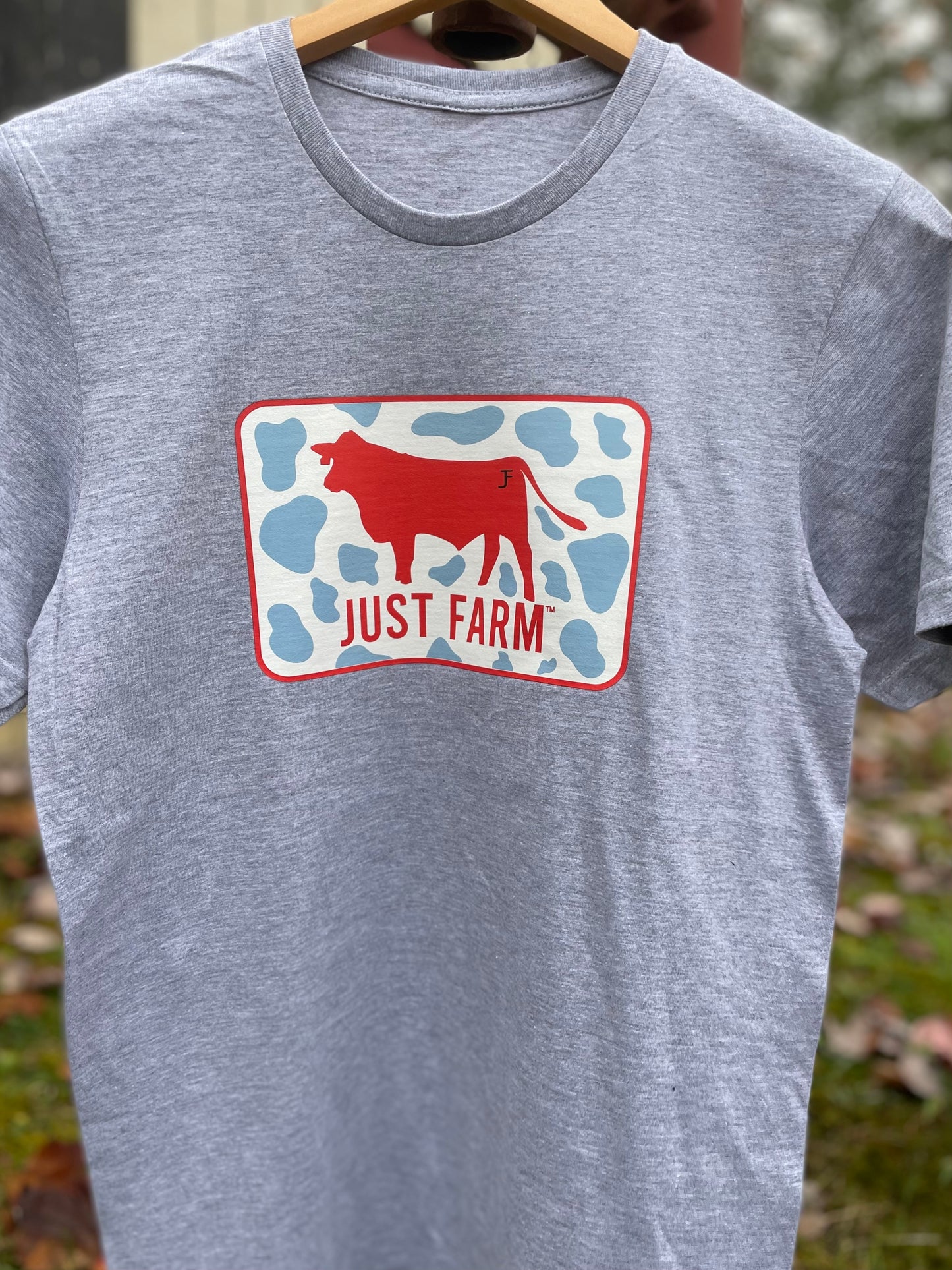 Just Farm Cow Print Tee - Just Farm Apparel