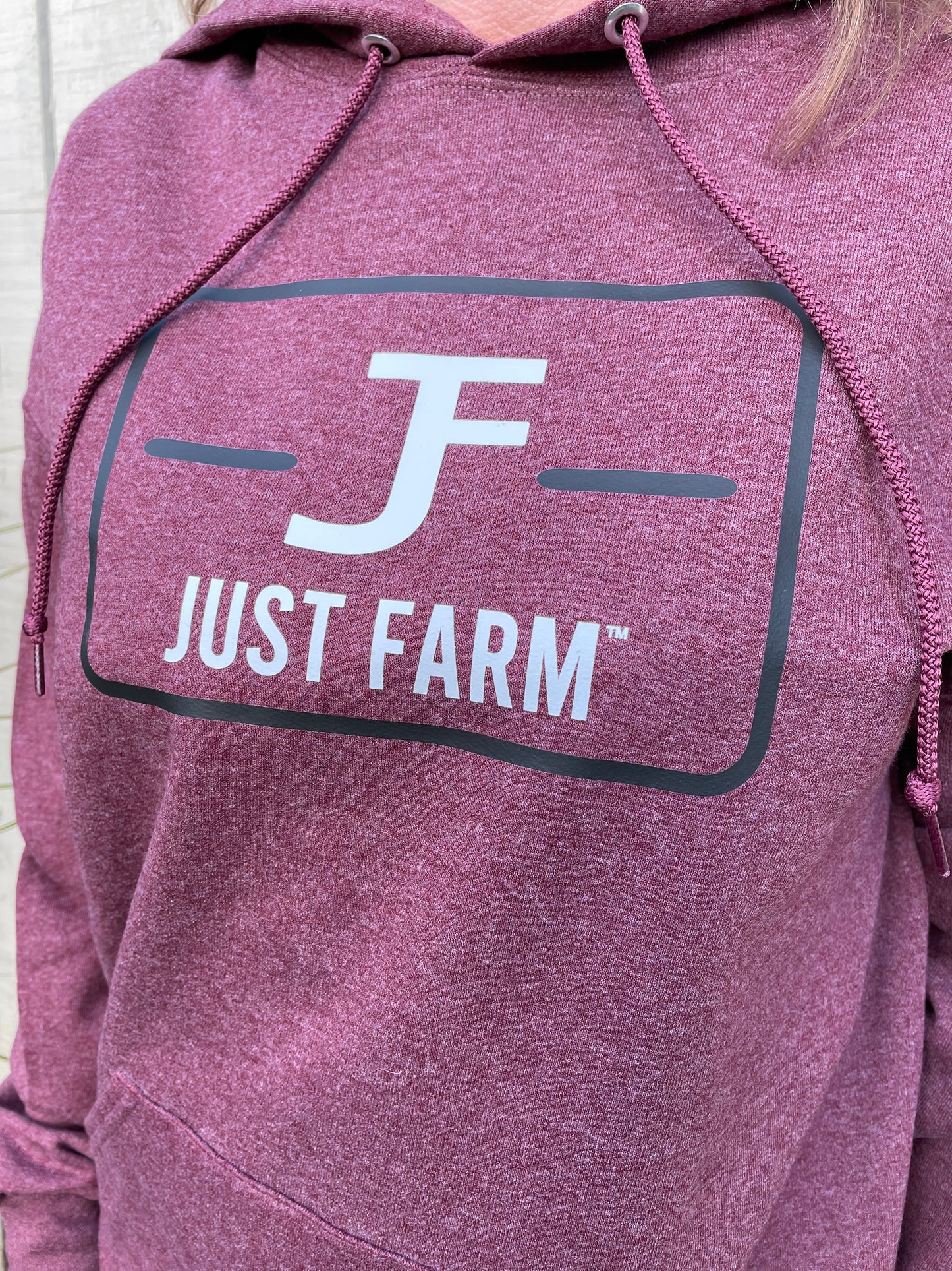 Just Farm JF Logo Hoodie - Just Farm Apparel