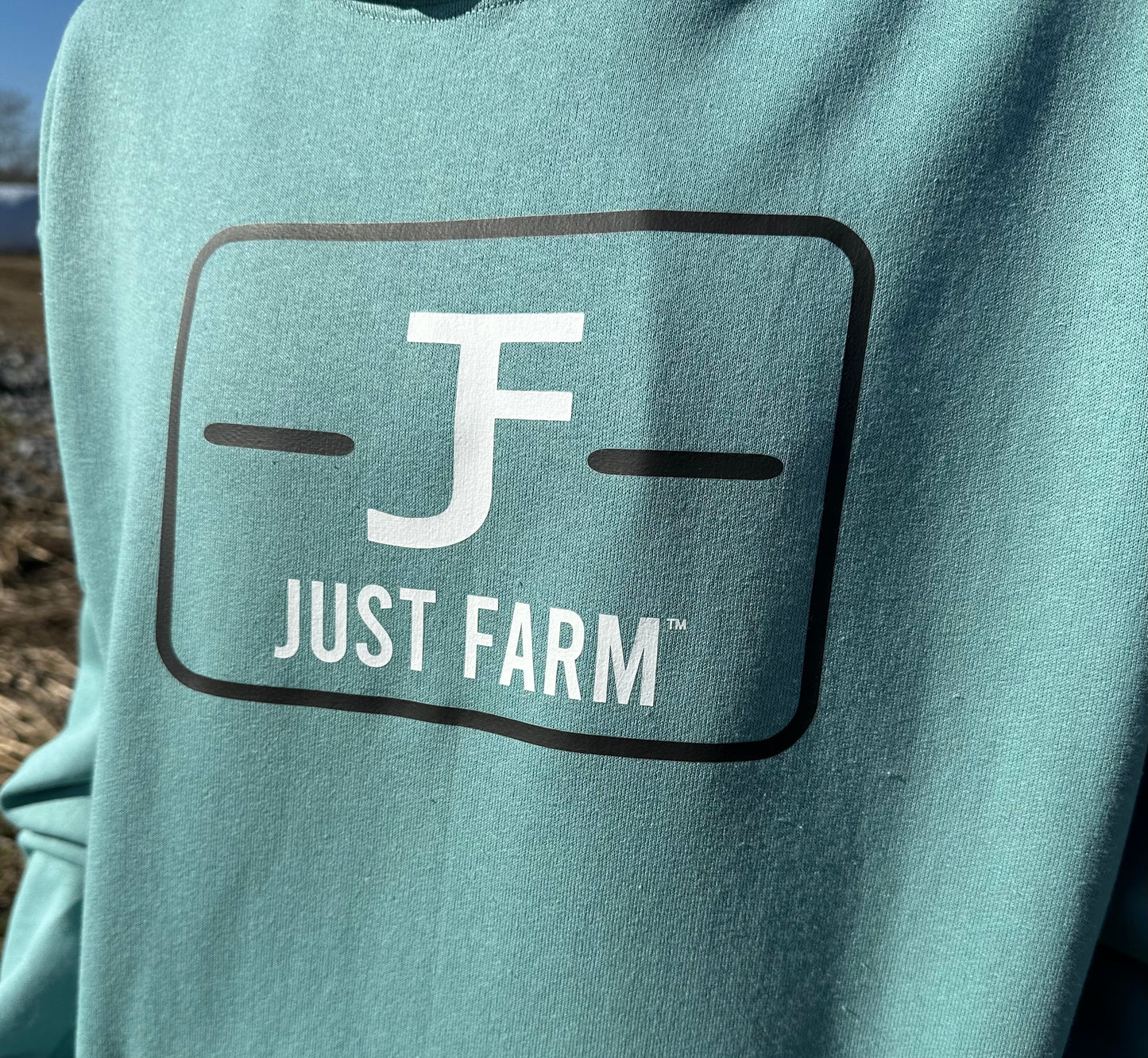 Just Farm JF Logo Hoodie - Just Farm Apparel