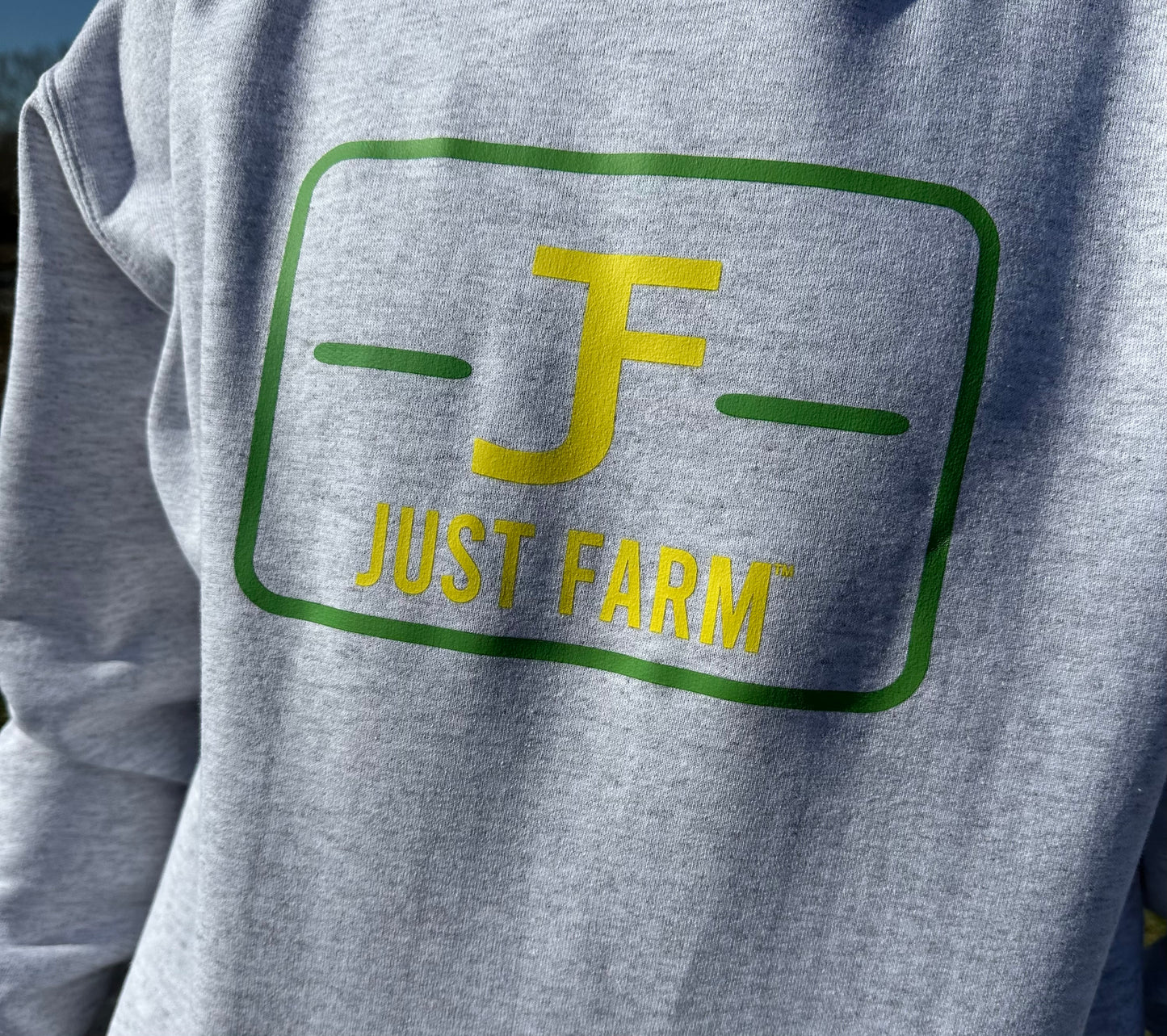 Just Farm JF Logo Hoodie - Just Farm Apparel